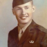 Bill Schott as a Marine Parachutist