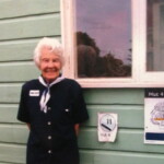 Georgette Moller McGarrah’s sister at Hut 4