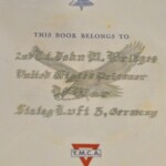 Book of drawings kept by POW Jack Bridges