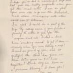 Dean Willis’s letter from his wife while on Honor Flight to DC in 2013