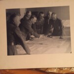 Original photo of Hitler making battle plans