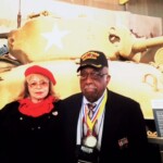 Ormand and Eve touring museum during 2014 France visit.